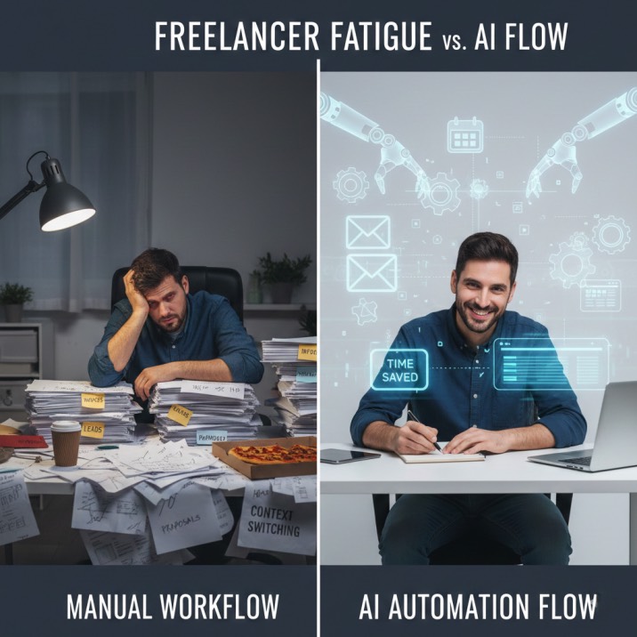 AI Automation Workflow for Freelancers: Save Time, Earn More.