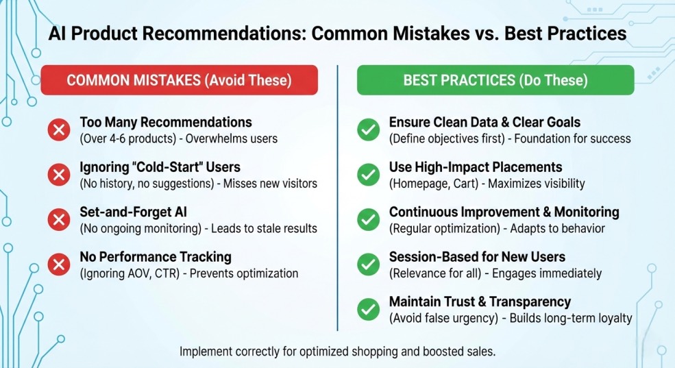 AI in E-commerce: How to Use it for Product Recommendations.